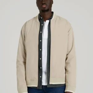 A.T. Bomber Jacket for Tall Men in Desert Khaki