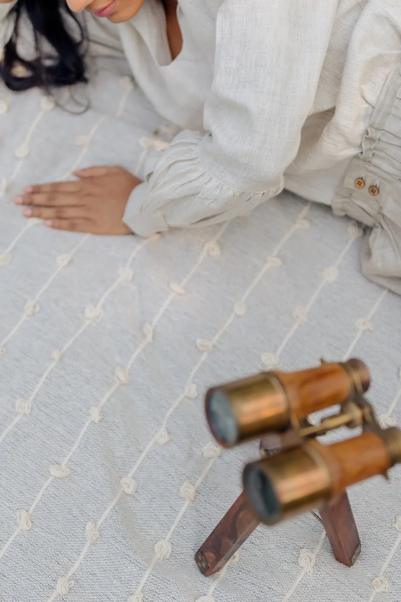 Blue Boho Throw - Image 2